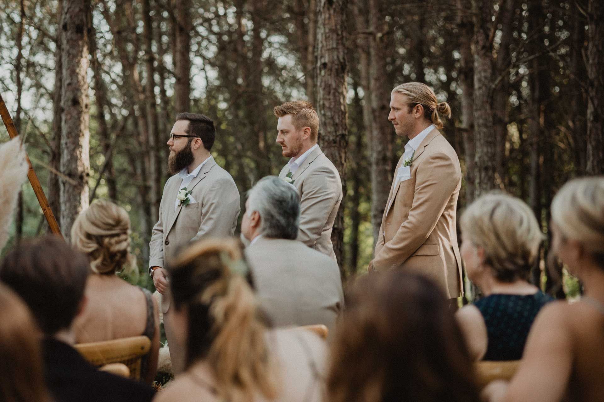 forest wedding in villa spadaforte tuscany