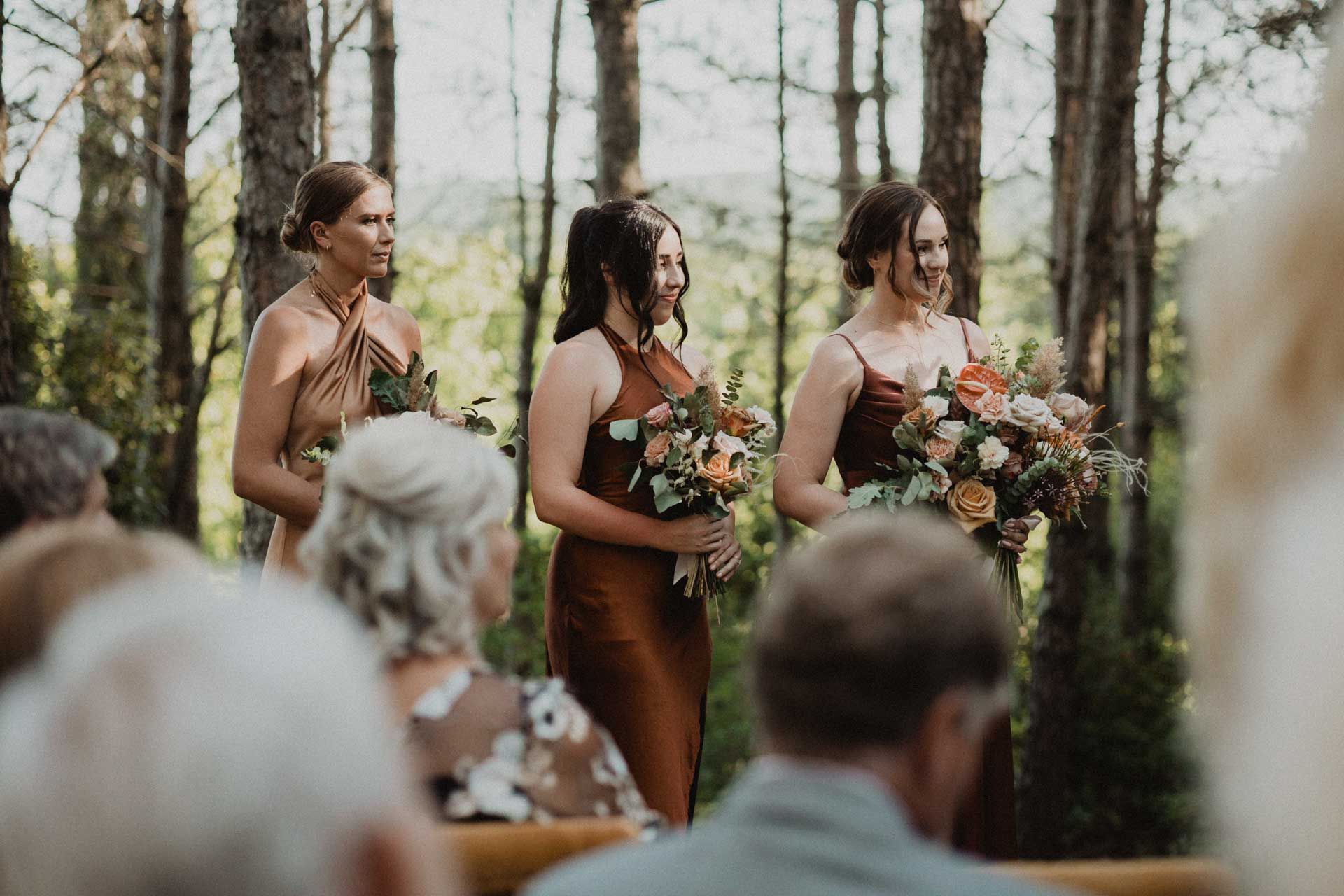 forest wedding in villa spadaforte tuscany