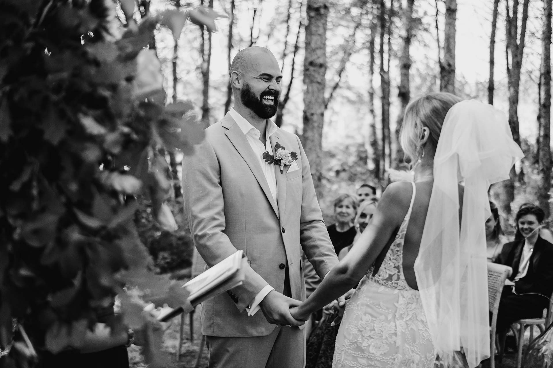 forest wedding in villa spadaforte tuscany