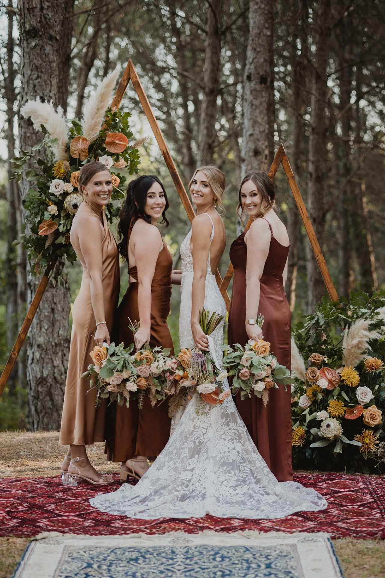 forest wedding in villa spadaforte tuscany