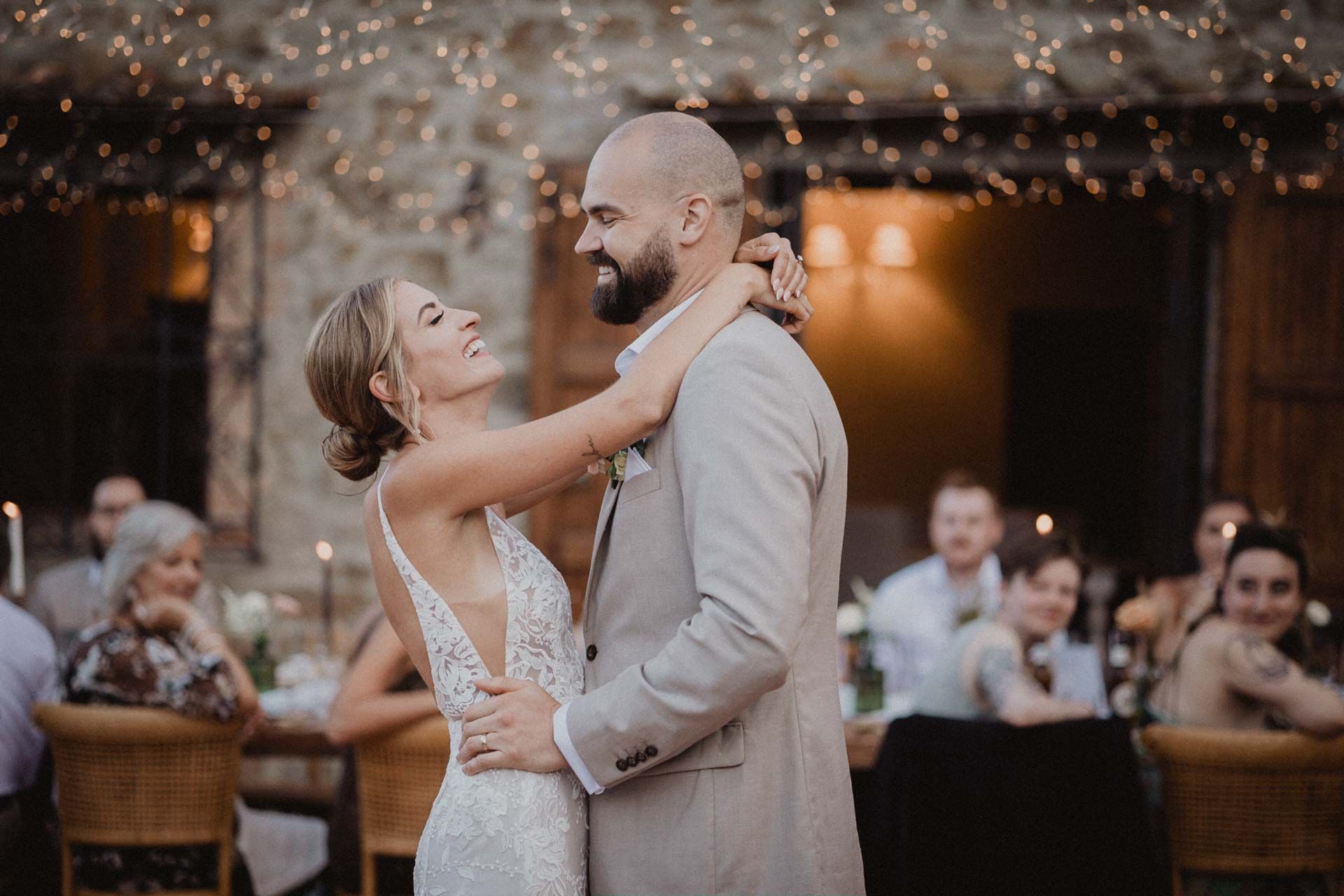 wedding dinner villa spadaforte tuscany