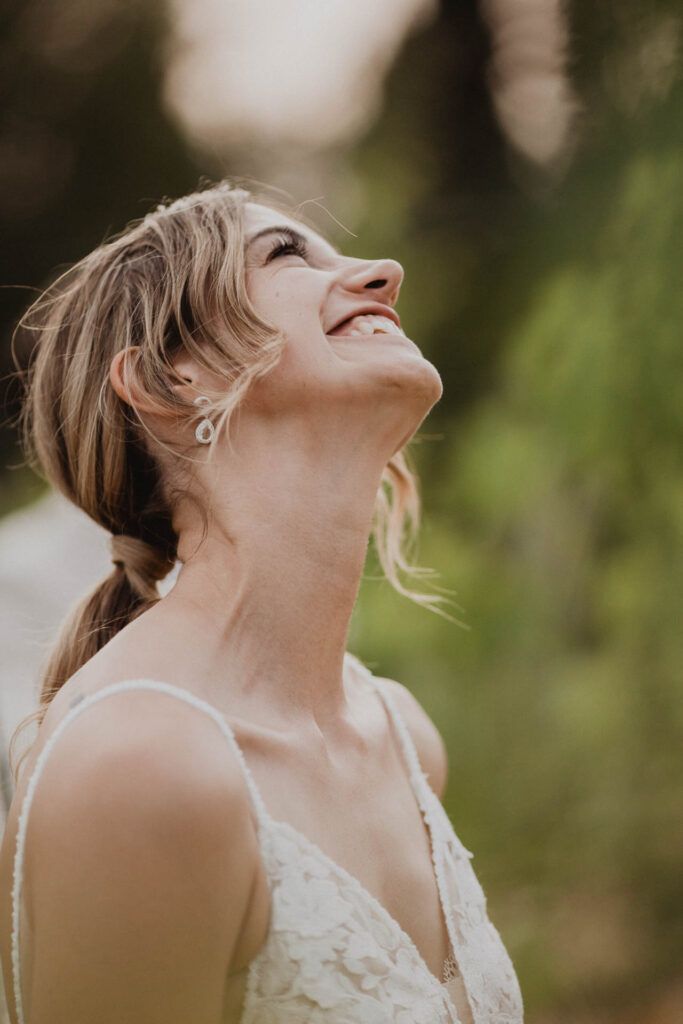 beautiful bride wedding in tuscany