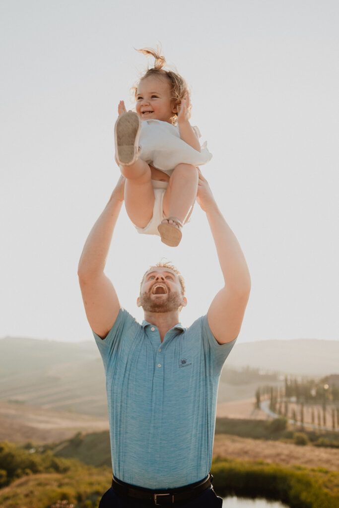 family photo session in italy