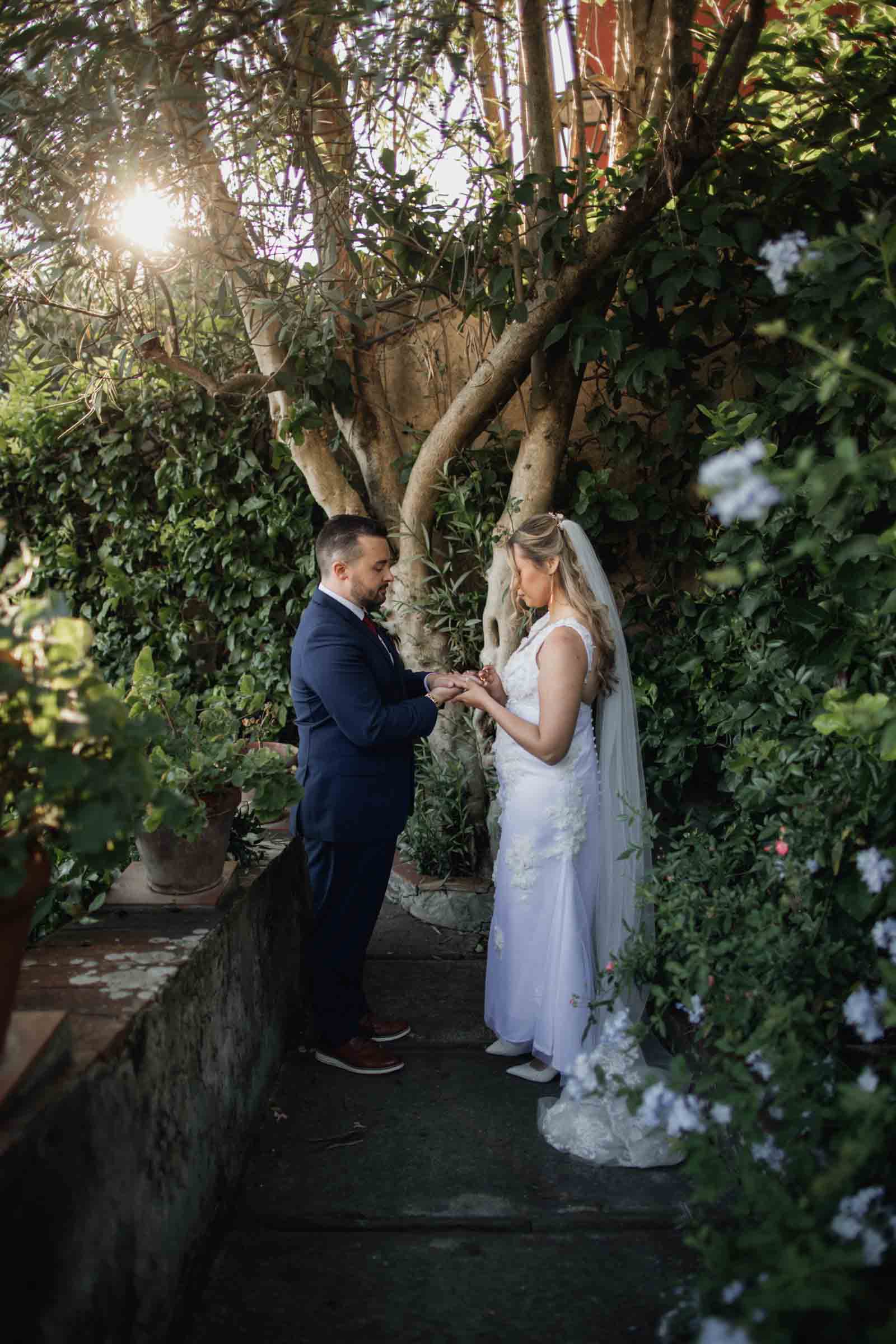 elopement ceremony at villa sermolli, pisa, tuscany