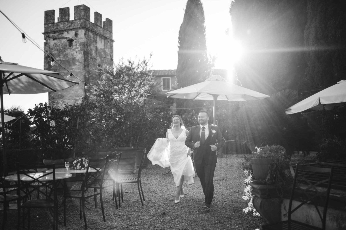 elopement at villa sermolli, pisa, tuscany
