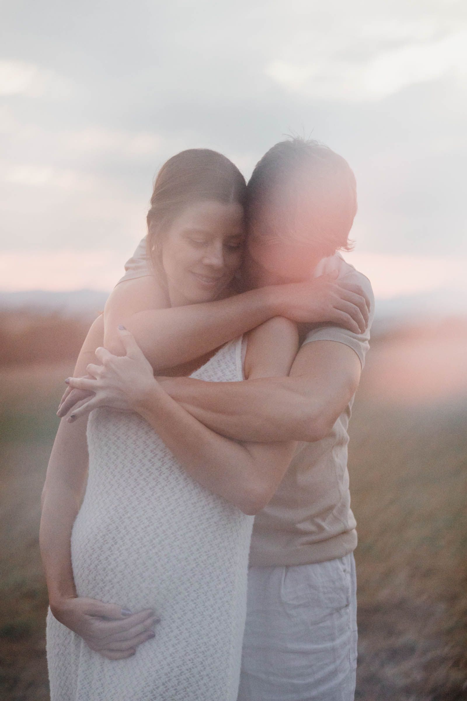 maternity photo session val d'orcia, tuscany