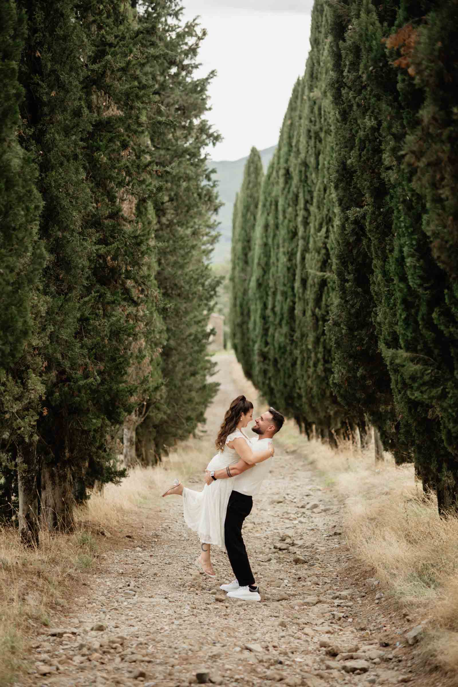 elopement in chianti, tuscany