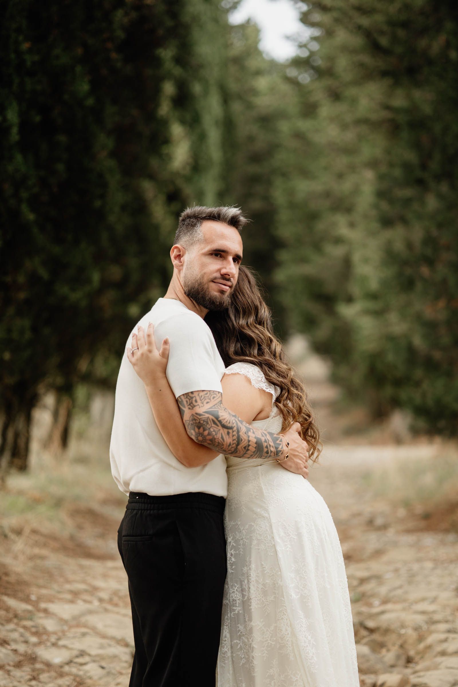 elopement in chianti, tuscany