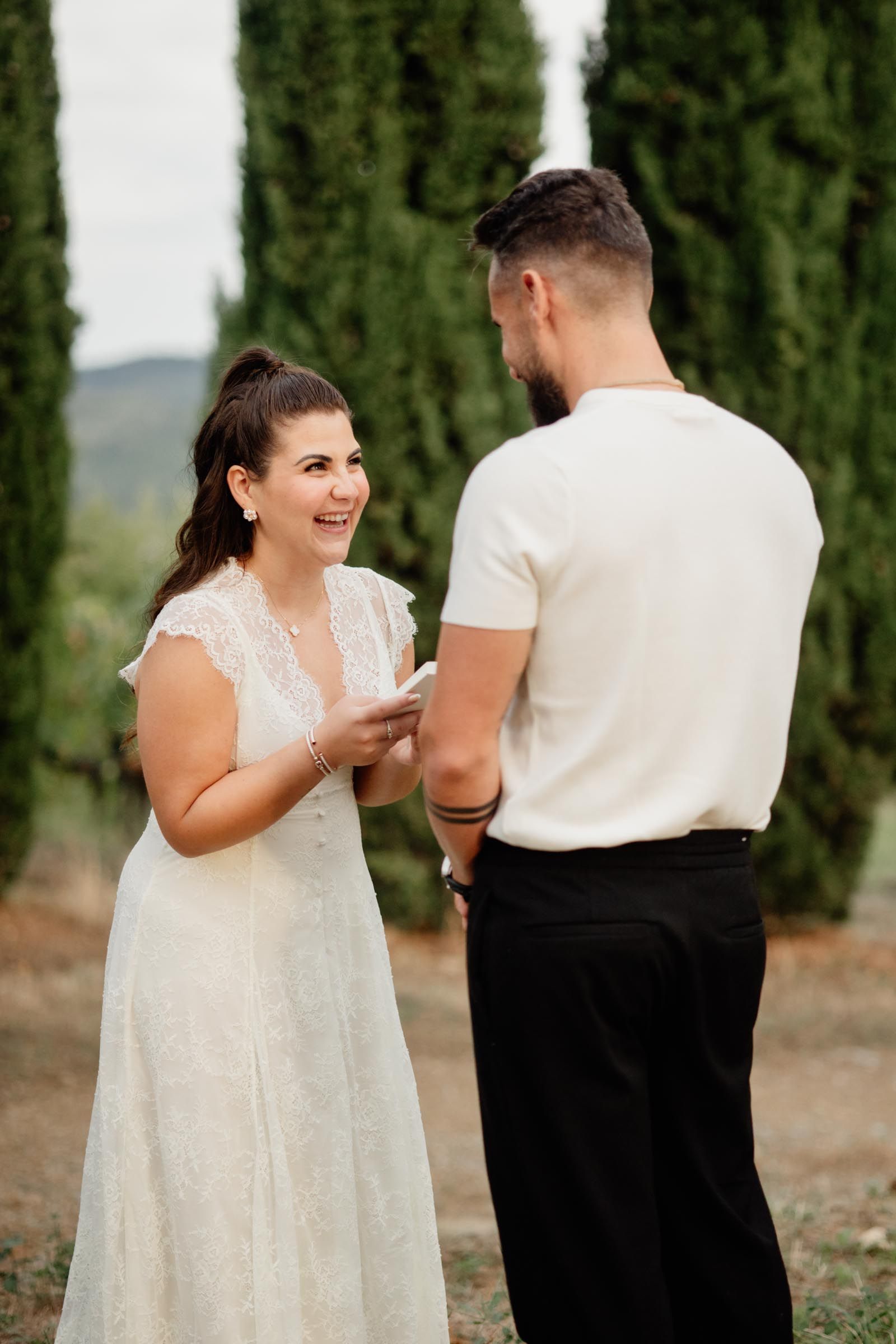 elopement in chianti, tuscany
