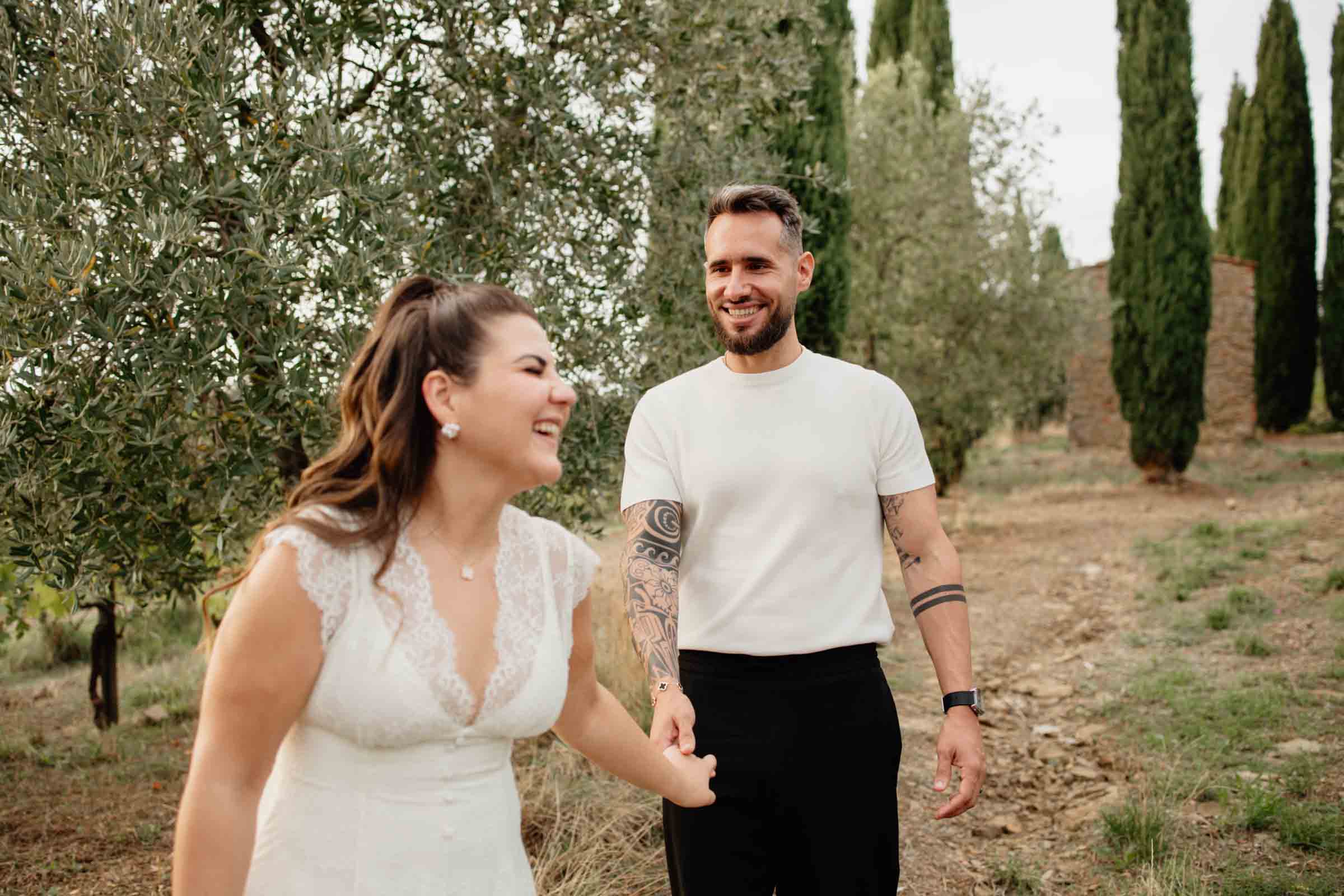 elopement in chianti, tuscany