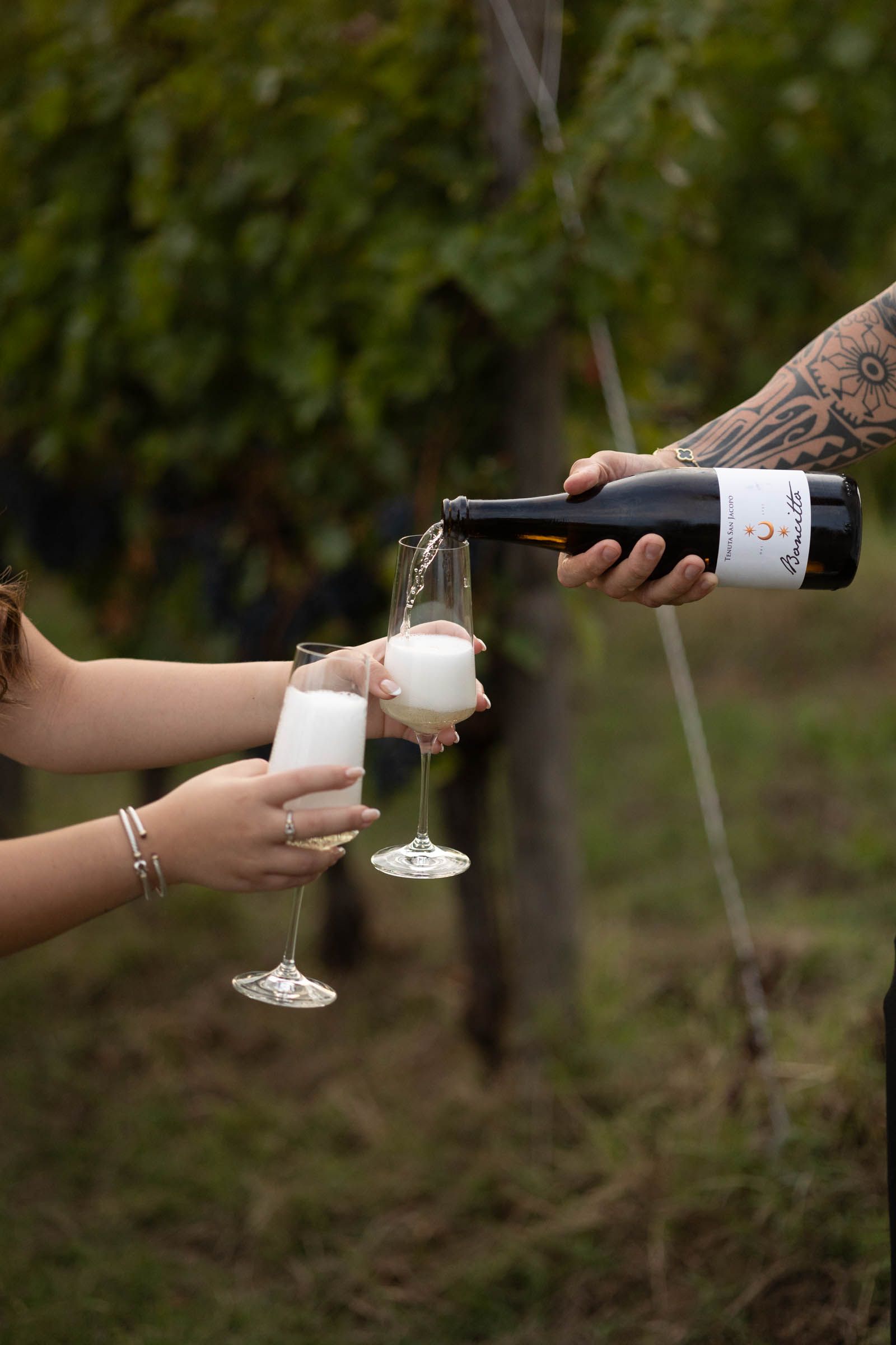 elopement in chianti, tuscany