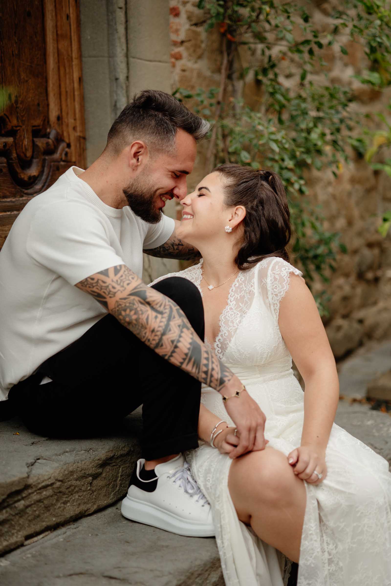 elopement in chianti, tuscany