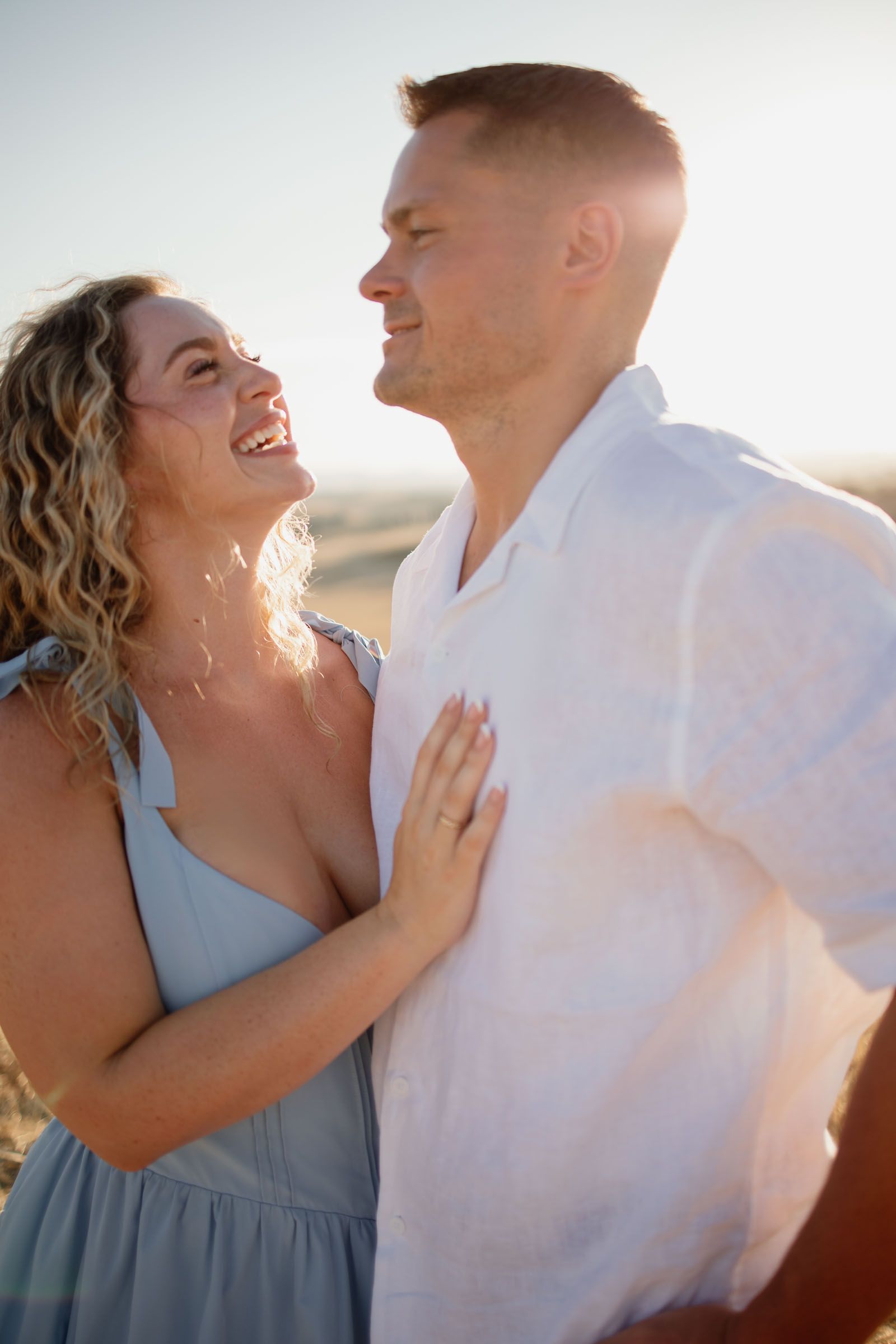 pre-wedding photoshoot in siena countryside